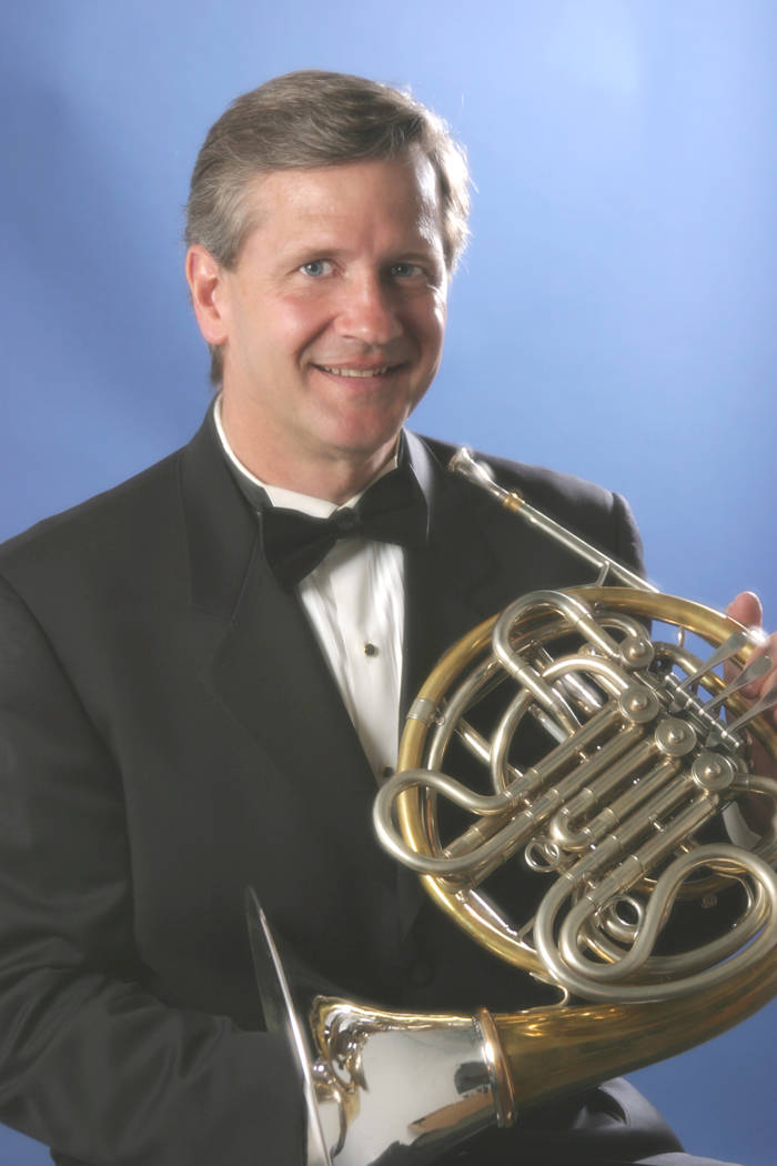 Bill Bernatis, Principal French horn for the Las Vegas Philharmonic. (Las Vegas Philharmonic)
