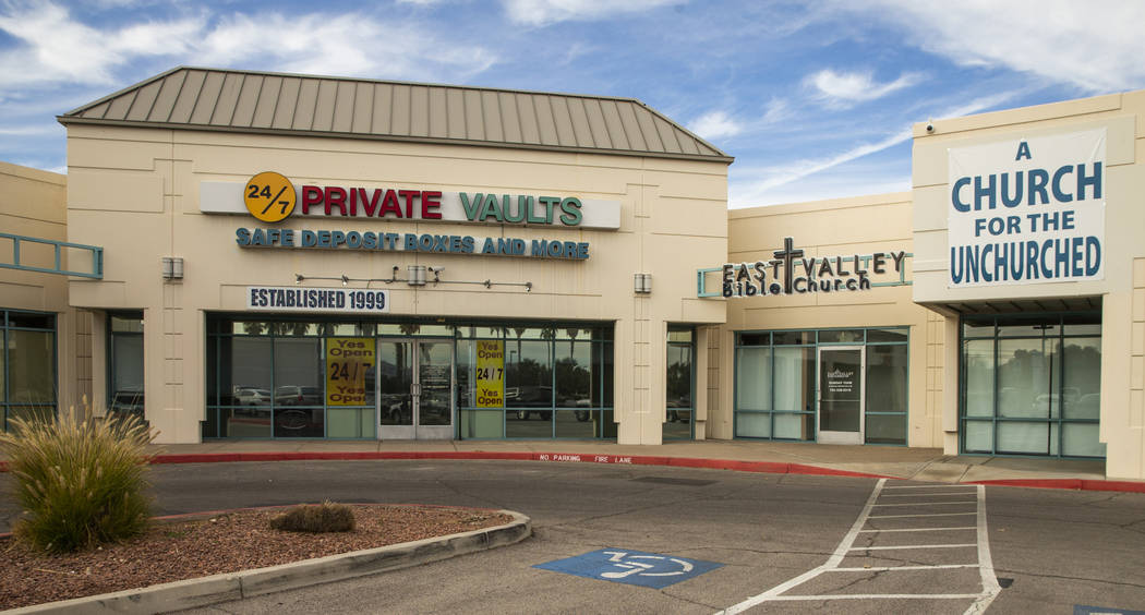 24/7 Private Vaults, which filed for bankruptcy and shut down in 2014, still sits vacant on Jan ...