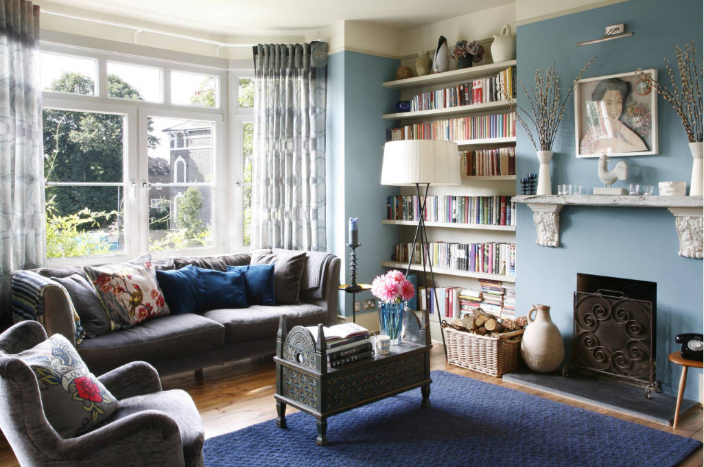 Inherited furniture can fit into a room. (Houzz)