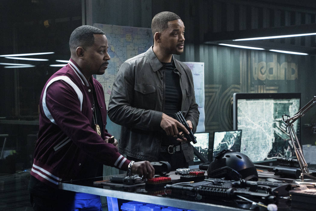 This image released by Sony Pictures shows Martin Lawrence, left, and Will Smith in a scene fro ...