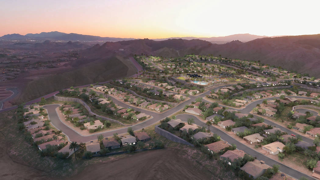 Del Webb at Lake Las Vegas will be the first new Las Vegas Valley age-qualified community in mo ...