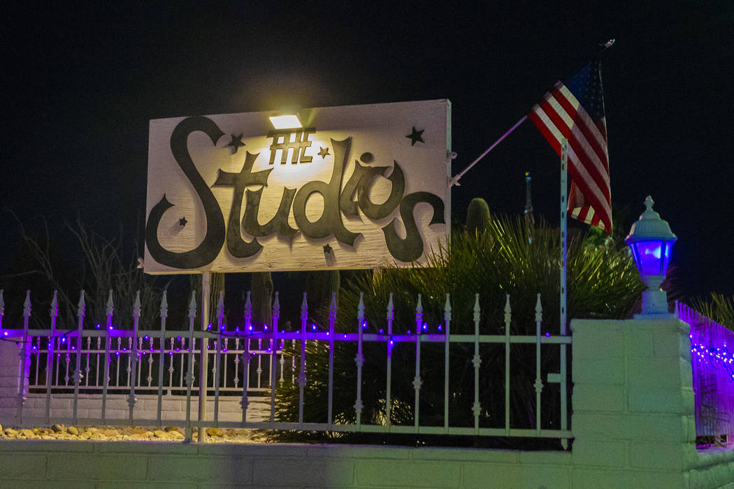 The exterior of The Studios on Saturday, Feb. 1, 2020, in Las Vegas. (Benjamin Hager/Las Vegas ...