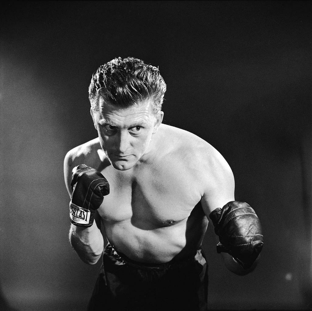 Kirk Douglas' first leading film role was "Champion" (1949), which made him a respected movie star.