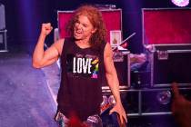 Carrot Top celebrates the news that his contract has been extended by five years, through 2025, ...
