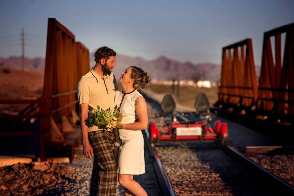 Rail Explorers Las Vegas, the outdoor attraction featuring pedal-powered rail bikes, offers two ...