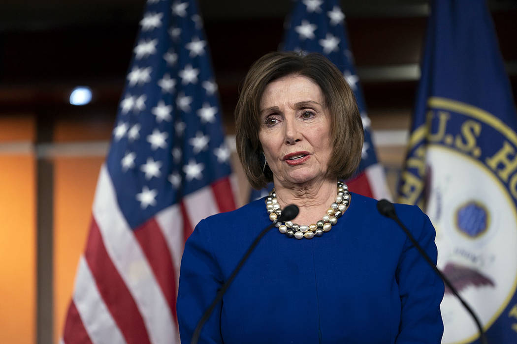 Speaker of the House Nancy Pelosi, D-Calif. (AP Photo/J. Scott Applewhite)