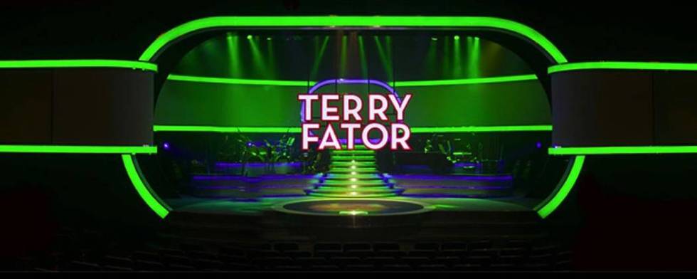 The Andy Walmsley-designed set for Terry Fator is shown at the Mirage. (Andy Walmsley Entertain ...