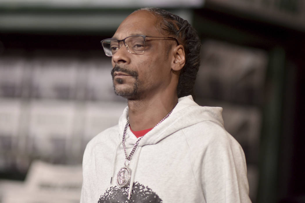 In this Thursday, Oct. 24, 2019 file photo, Snoop Dogg arrives at the Los Angeles premiere of " ...