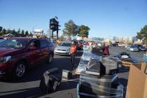 The invasion of Thomas & Mack’s parking lot started filling up quickly early on Feb. 1. By mi ...