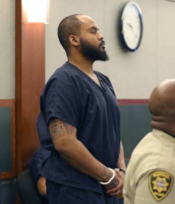 Johnny Brooks, the lone surviving victim of a shooting that left two dead, appears in court on ...