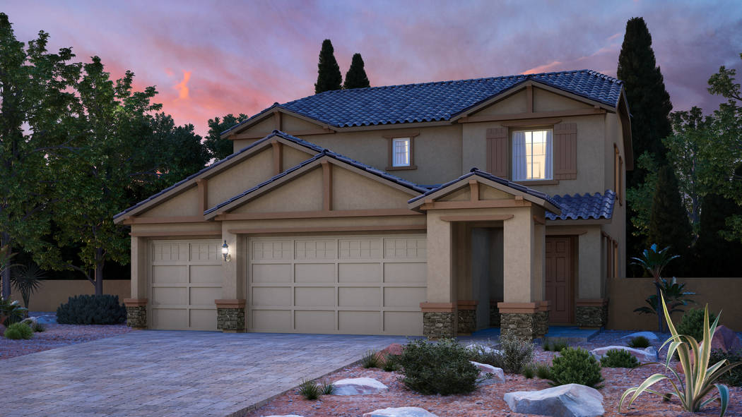 Hawthorne by Lennar in Skye Canyon offers single- and two-story floor plans that range from 2,0 ...