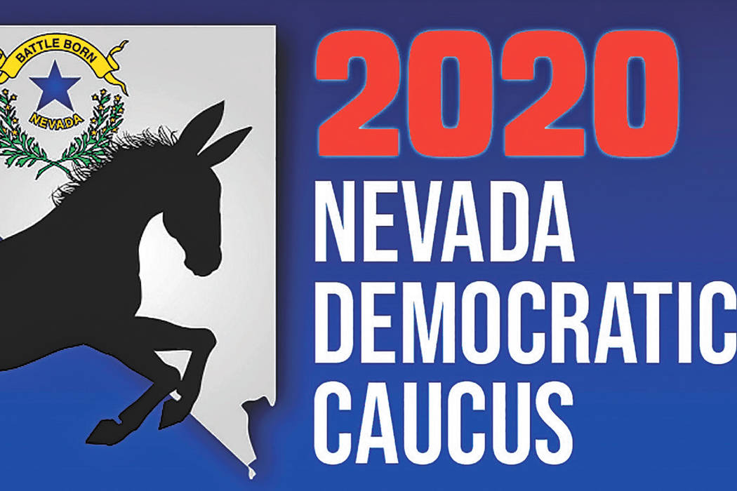 The 2020 Nevada Democratic Caucus is Feb. 22. (Heather Ruth/Pahrump Valley Times)