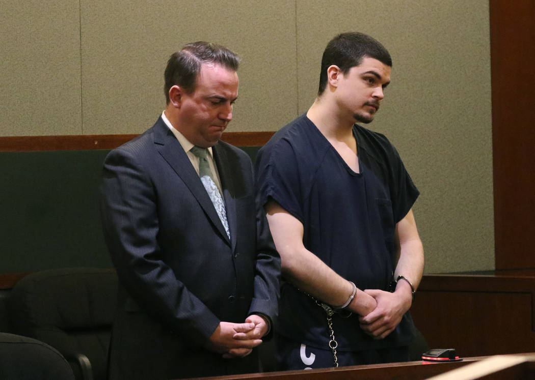 Justin Bennett, right, convicted in the killing of his daughter, 3-year-old Abygaile, appears i ...