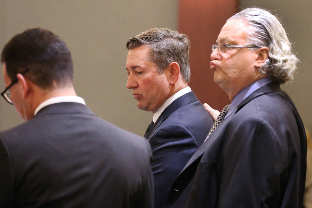 Scott Gragson, center, real estate broker, charged in fatal DUI wreck that left mother of three ...