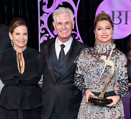 Beth Barbre, from left, executive director and CEO of Nevada Ballet Theatre; Richard MacDonald, ...