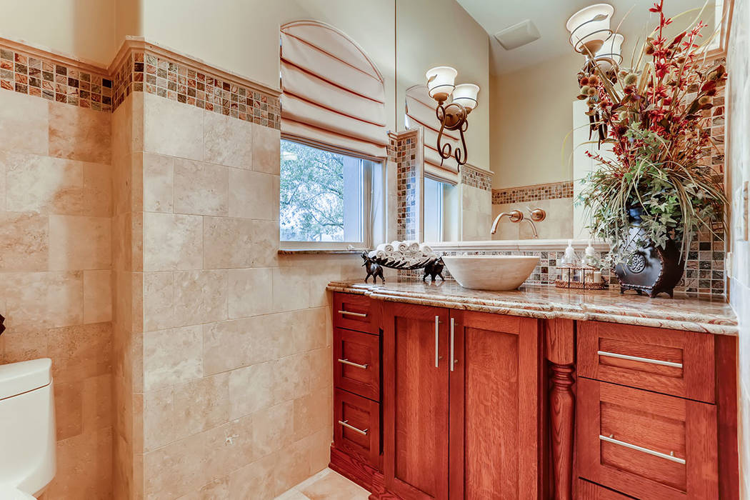 One of five baths in the main house. (Berkshire Hathaway HomeServices)