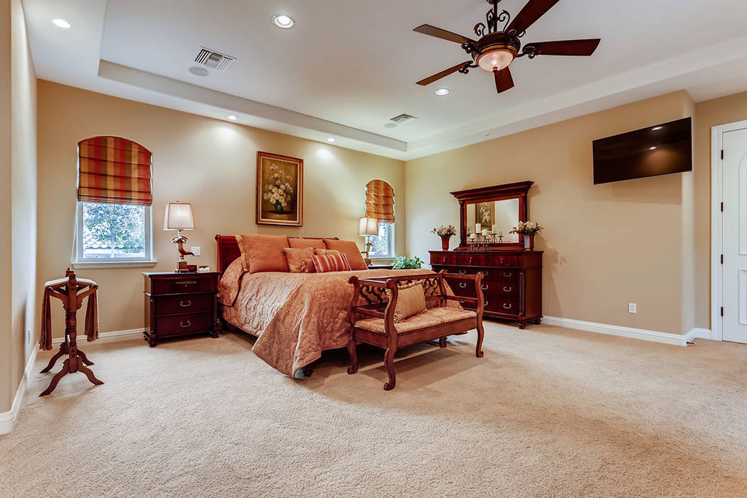The master suite is private. (Berkshire Hathaway HomeServices)
