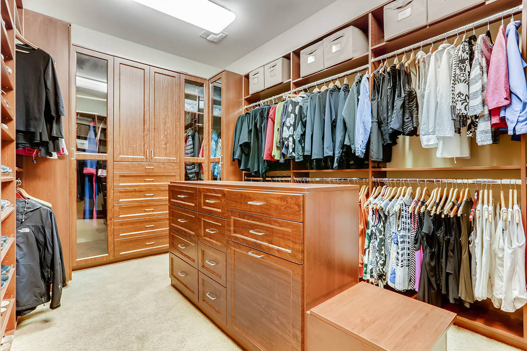 The master closet. (Berkshire Hathaway HomeServices)