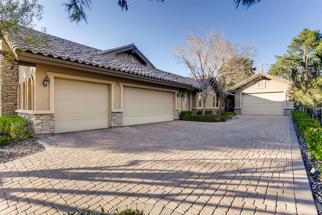 The main home has two garages. (Berkshire Hathaway HomeServices)