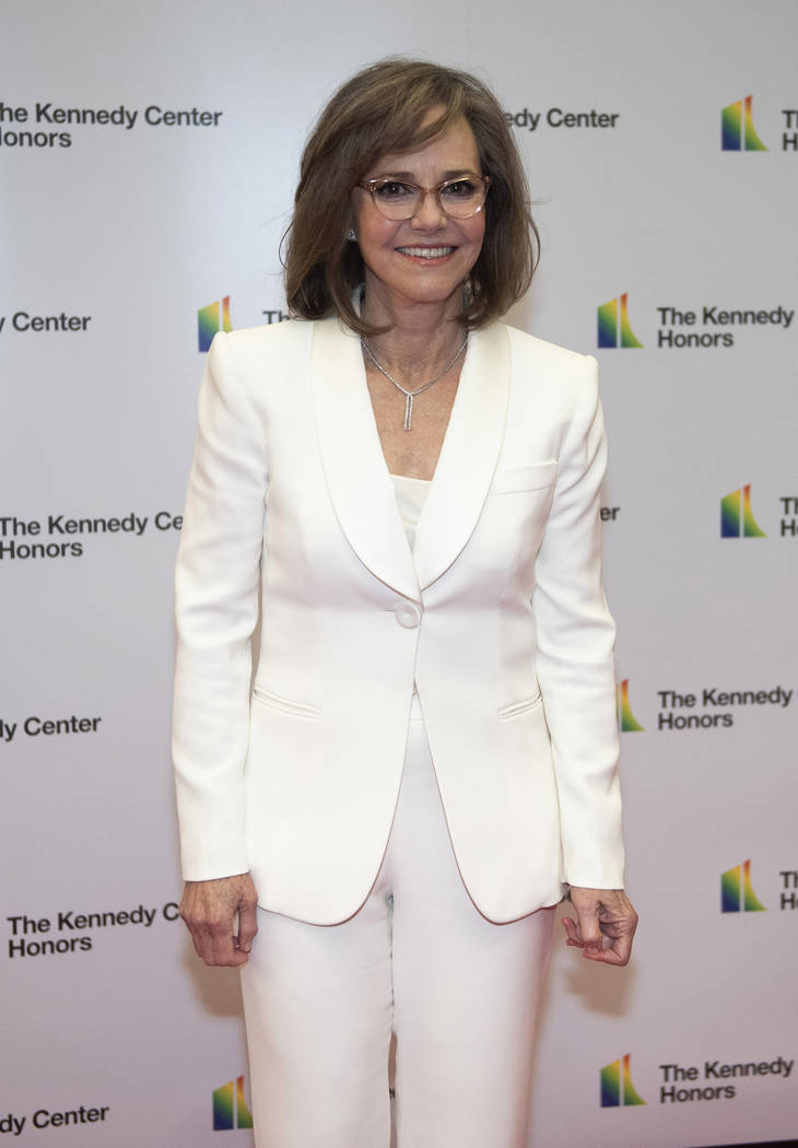 2019 Kennedy Center Honoree actress Sally Field arrives at the State Department for the Kennedy ...