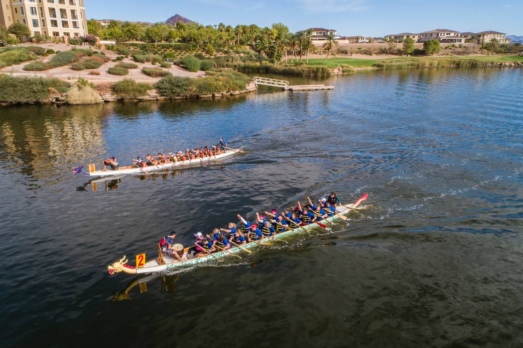 The fifth annual Nevada Dragon boat Festival will be held May 2-3. (Lake Las Vegas)