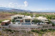 This mansion is in the exclusive luxury community, The Summit, in Summerlin. (Stephen Morgan)