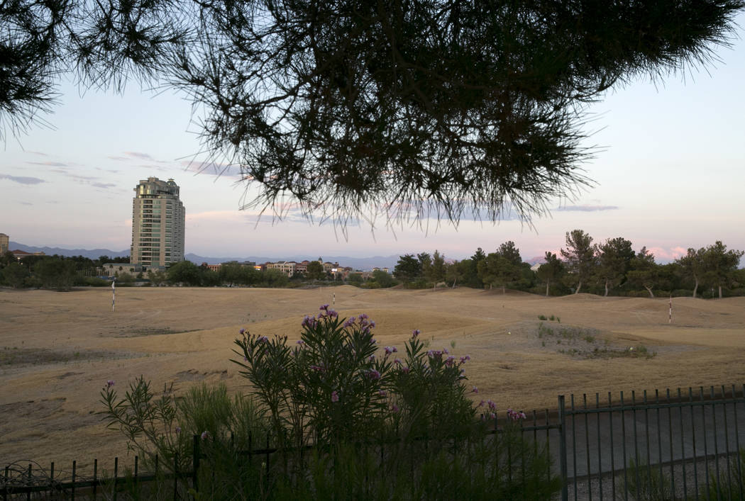 Badlands Golf Club in seen in Las Vegas in 2017. (Las Vegas Review-Journal)