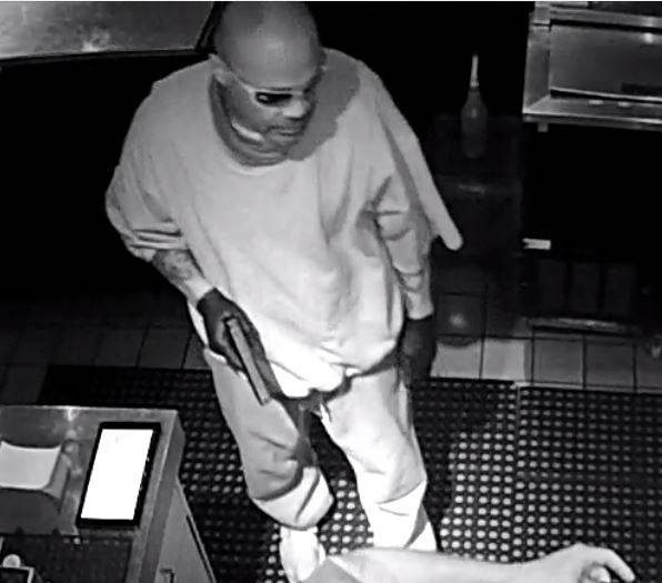 Police are seeking a man responsible for several commercial robberies throughout the Las Vegas ...