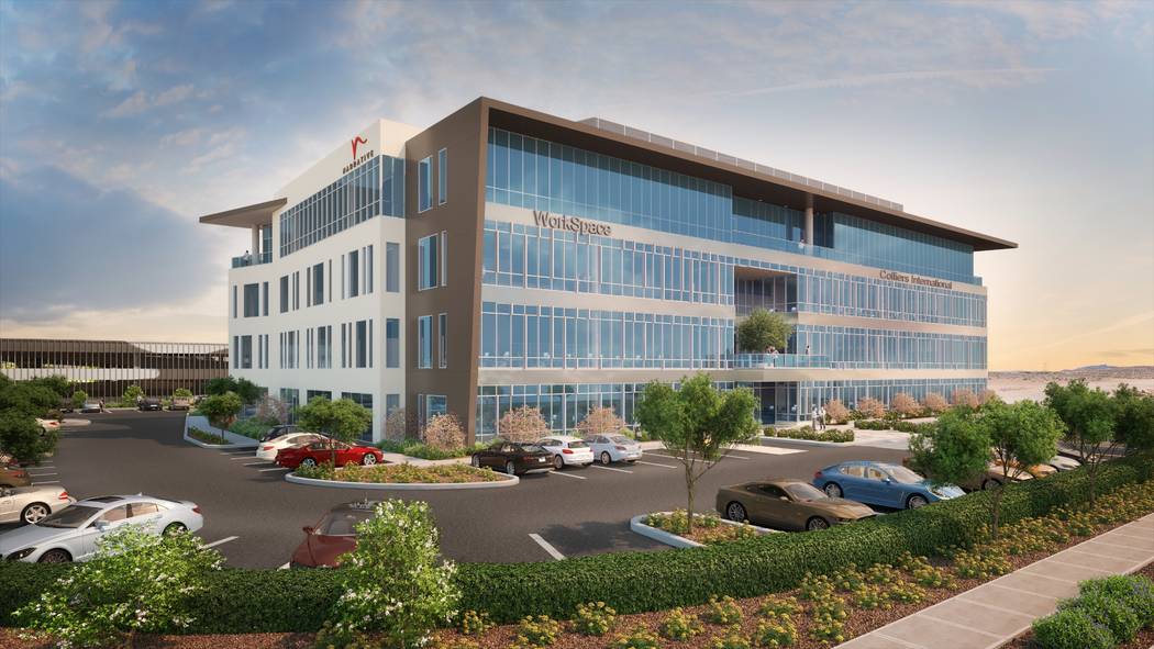 Narrative, a planned four-story office building in the southwest Las Vegas Valley, is expected ...