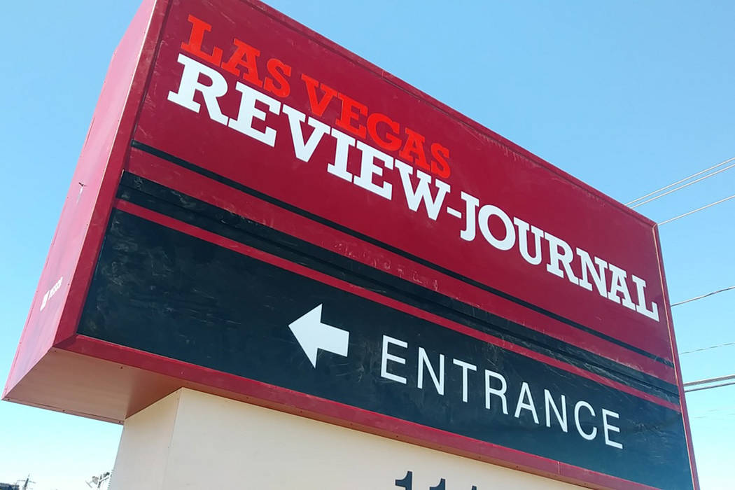 Five Las Vegas Review-Journal employees have self-quarantined after learning they may have been ...