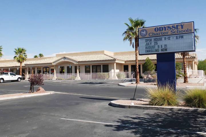 Odyssey Charter School at 2251 S. Jones Boulevard in Las Vegas. (Google Street View)