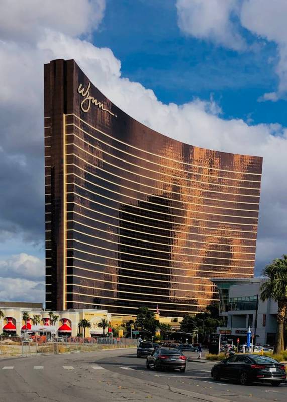 Wynn Las Vegas is seen, Saturday, March 14, 2020. (L.E. Baskow/Las Vegas Review-Journal) @Left_ ...