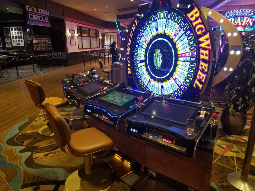 The Big Wheel game at TI now have three seats to promote social distancing on Tuesday, March 17 ...