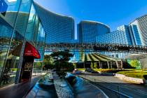 Aria on the Las Vegas Strip. (L.E. Baskow/Las Vegas Review-Journal) @Left_Eye_Images