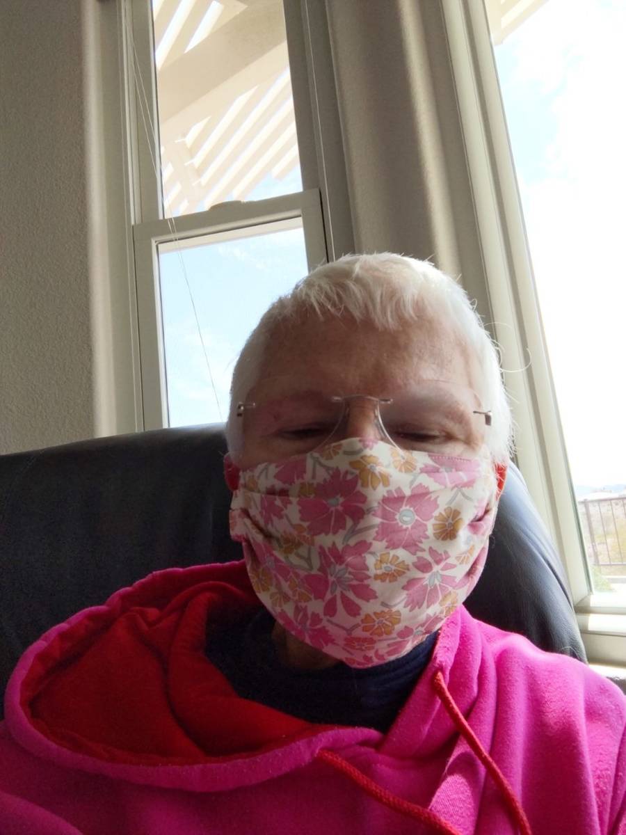 Lynn Noonan makes reusable face masks for nurse, others. Lynn Noonan