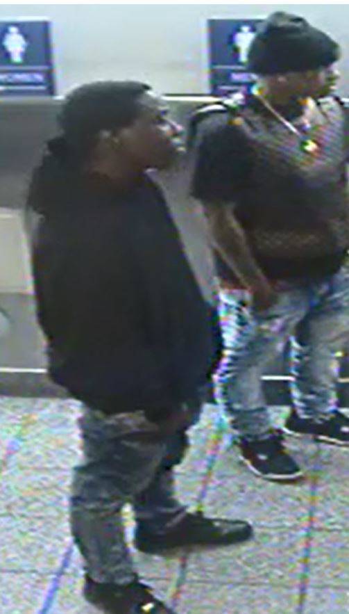 Police are searching for two men in connection to a robbery that occurred Tuesday, March 17, 20 ...
