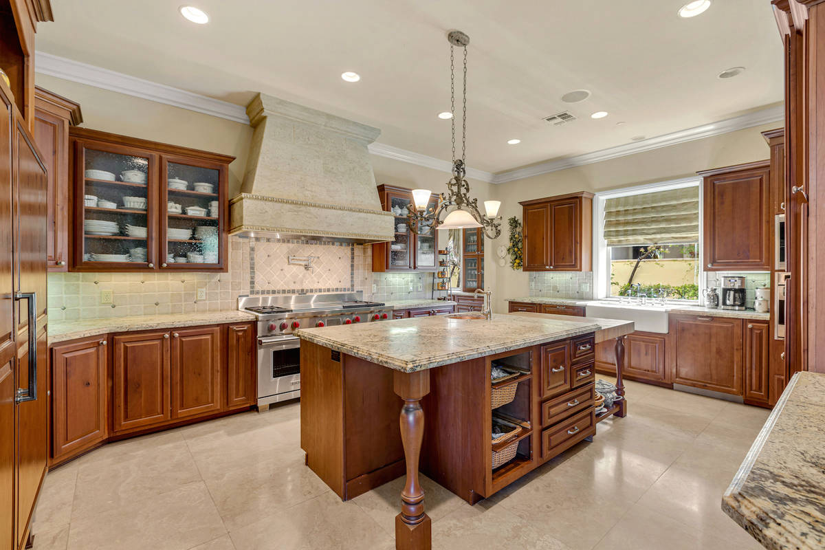 The kitchen is top of the line. (Red Luxury Real Estate)