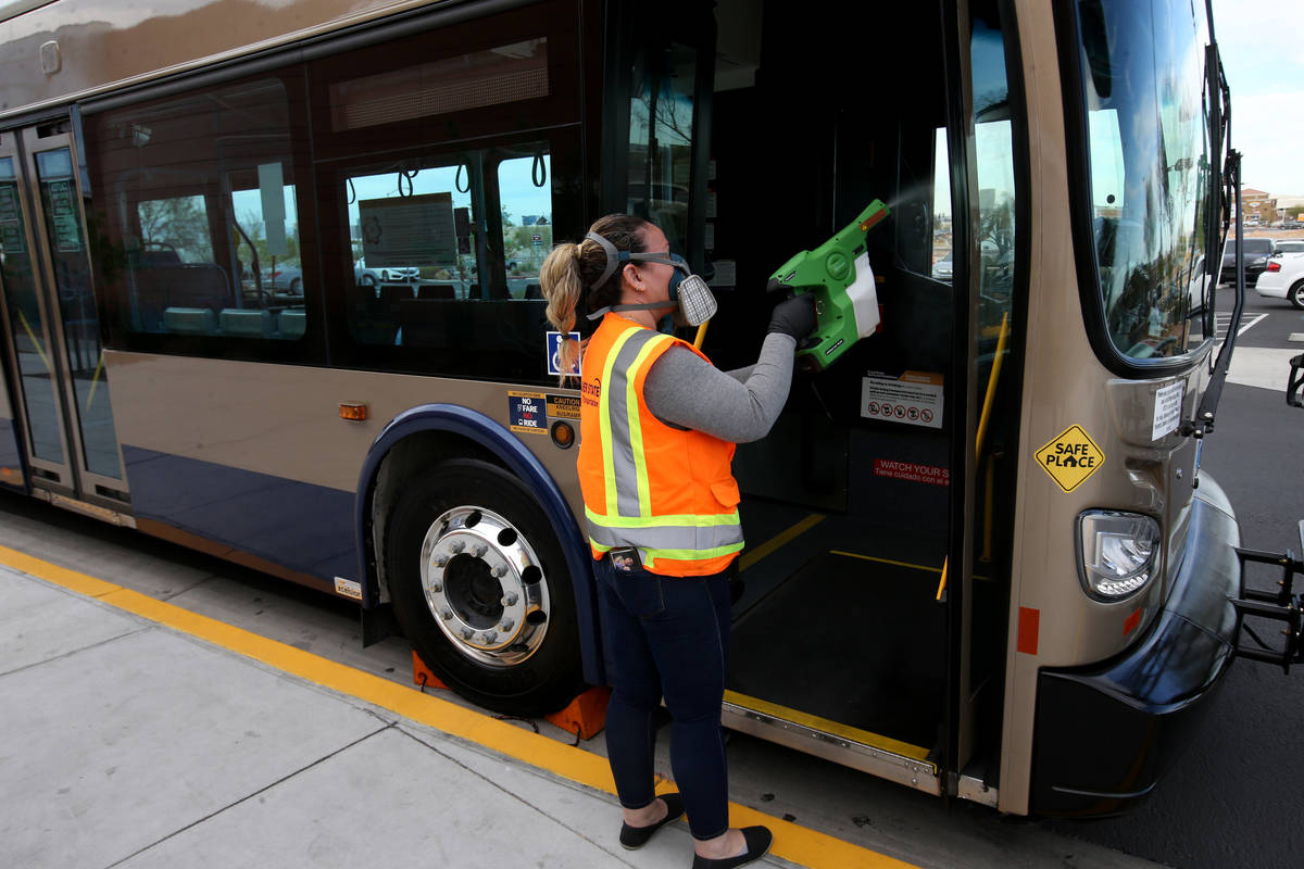 Iveth Orozco, operations manager with Regional Transportation Commission contractor Silver Stat ...