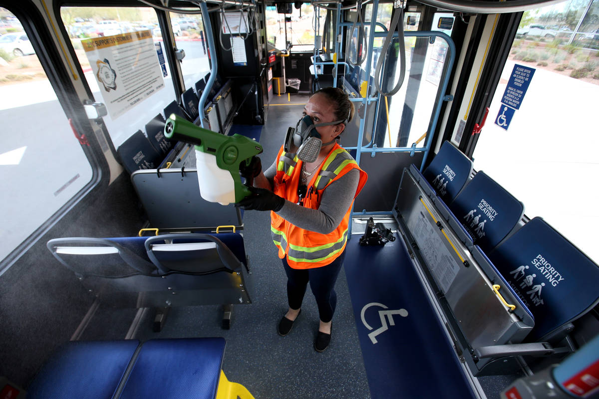 Iveth Orozco, operations manager with Regional Transportation Commission contractor Silver Stat ...