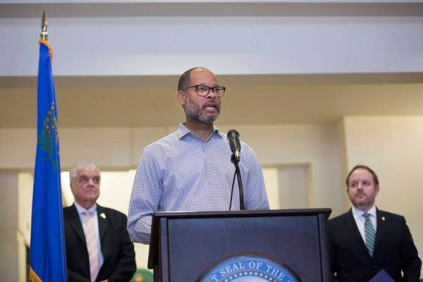 Nevada Attorney General Aaron Ford discusses measures to help the public with housing stability ...