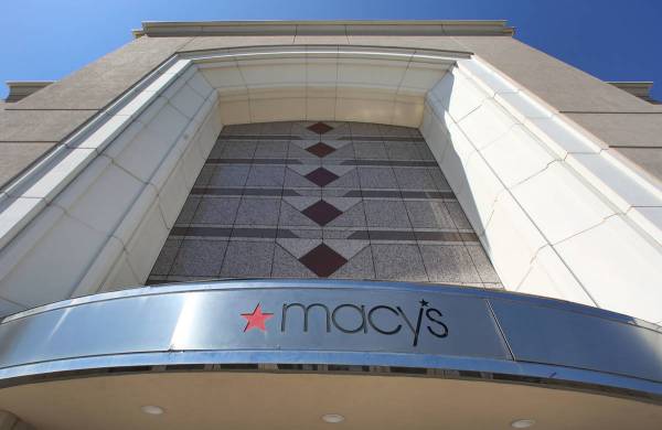 Macy's department store is closed, Monday, March 30, 2020, in Henderson. Macy's announced that ...