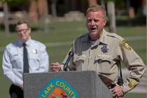 Las Vegas Police Undersheriff Kevin McMahill outlines the police department's role in the ongoi ...