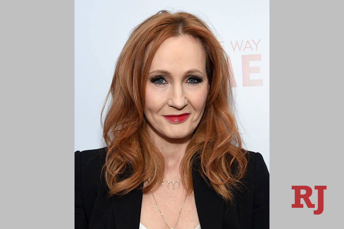 FILE - This Dec. 11, 2019 file photo shows J.K. Rowling, author of the "Harry Potter" ...