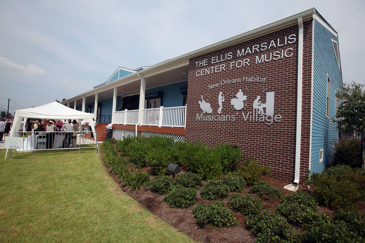 The Ellis Marsalis Center for Music's Grand Opening Ceremony and Dedication was held in New Orl ...