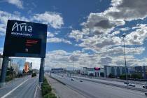 Traffic on Interstate 15 through Las Vegas was very light Saturday, March 21, 2020. With m ...