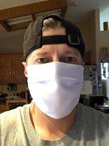 Keith Guagliano: I make these at work. We do masks and shields now. Shipping all over the count ...