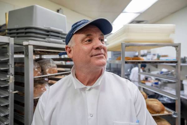 Michael Weiss, chef and owner of Weiss Deli and Bakery, is photographed in the kitchen of the d ...