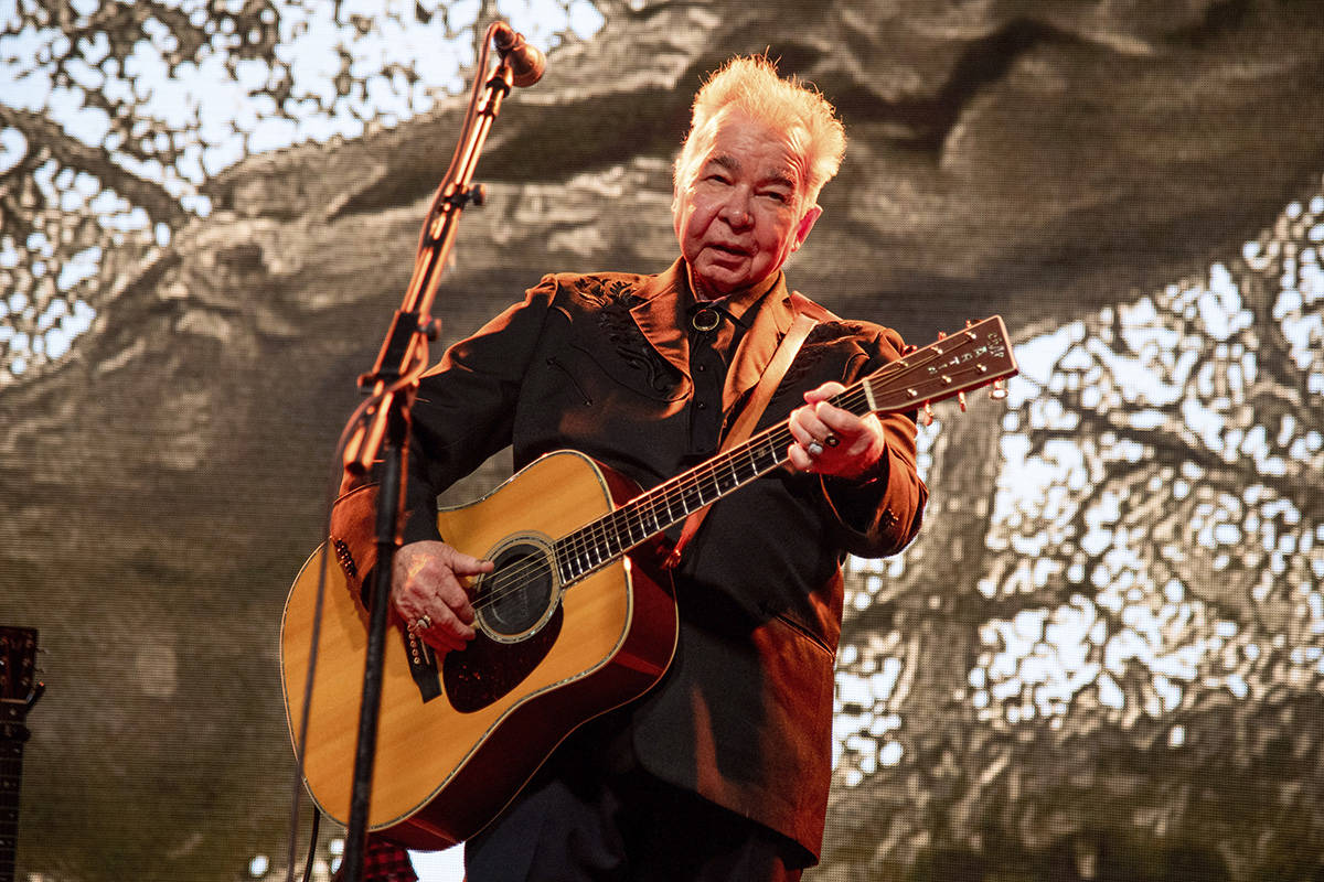 John Prine performs at the Bonnaroo Music and Arts Festival in Manchester, Tennessee, June 15, ...