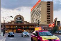 Main Street Station operated by Boyd Gaming Corp. is seen on Saturday, March 14, 2020, in Las V ...