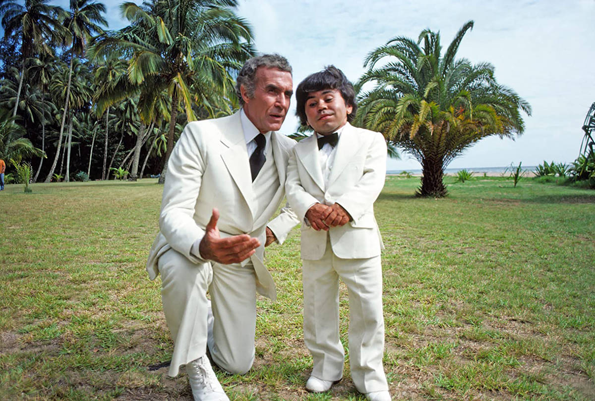 Ricardo Montalban and Hervé Villechaize in "Fantasy Island." (ABC)
